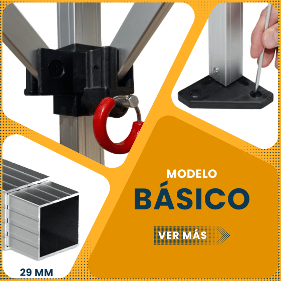 Carpas plegables - Modelo Básico